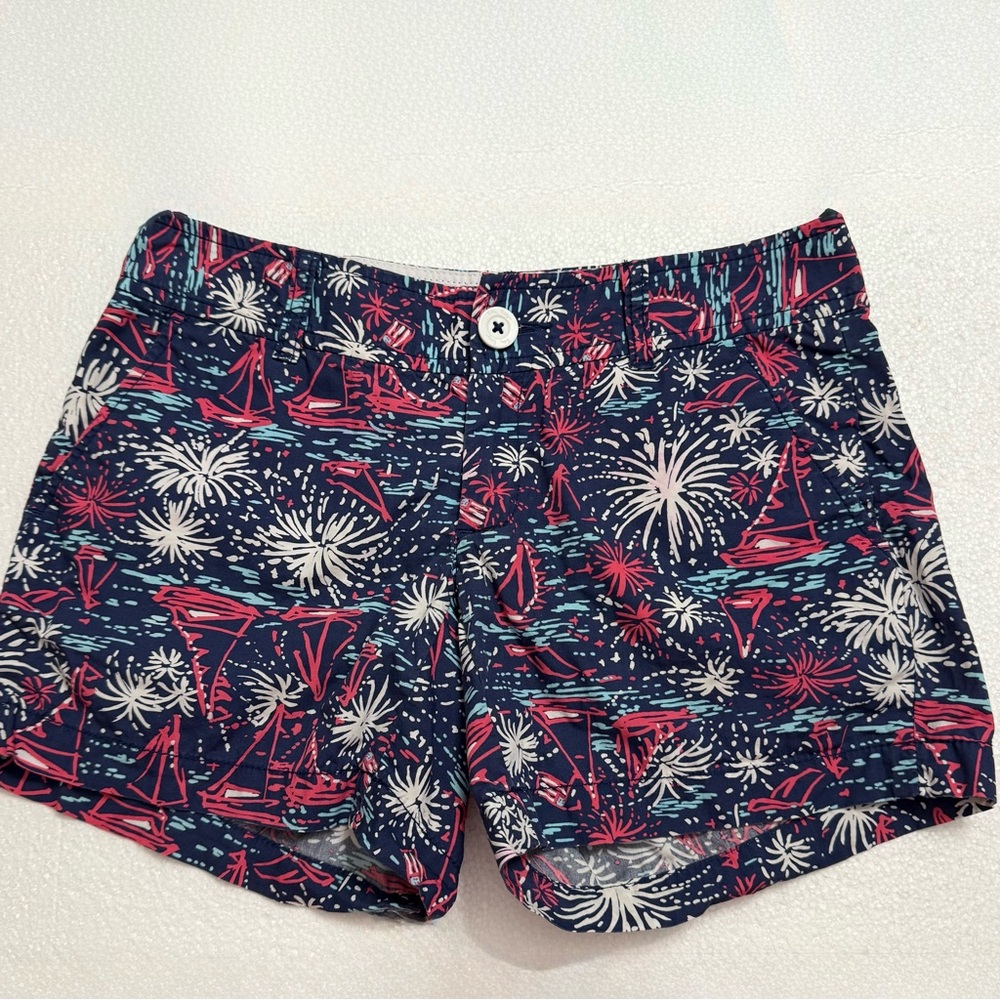 Lilly Pulitzer Sparks Fly Shorts-Size 00